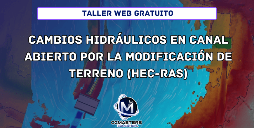 Cambios hidráulicos en canal abierto por la modificación de terreno (Hec-Ras)