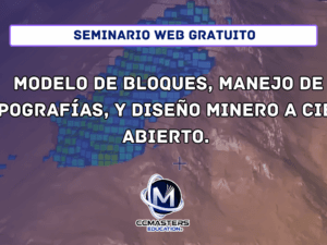Modelo de bloques, manejo de tipografías, y diseño minero a cielo abierto