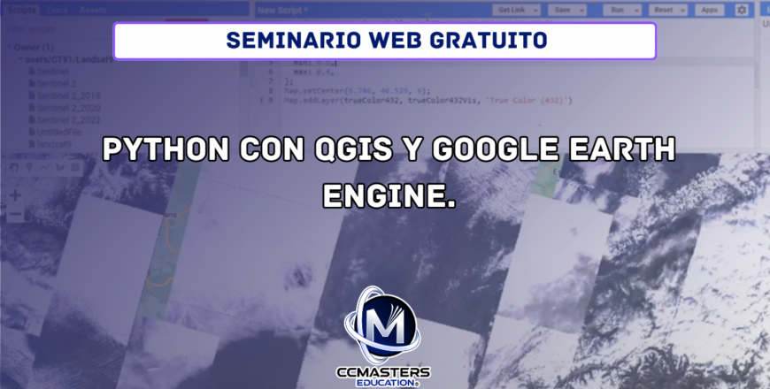 Python con Qgis y Google Earth Engine