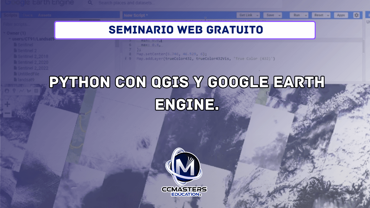Python con Qgis y Google Earth Engine