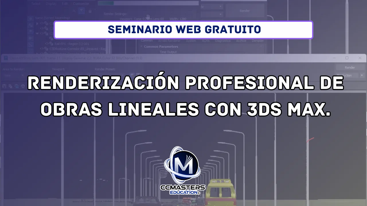 Renderización Profesional de obras Lineales con 3DS MAX