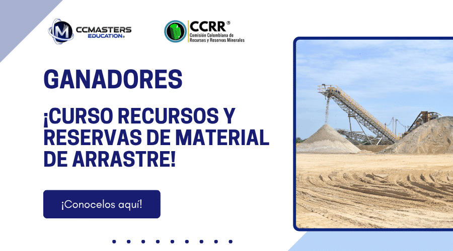 Ganadores curso en vivo de Recursos y Reservas de material de arrastre.