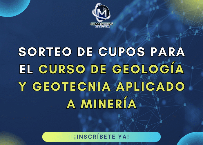 Sorteo Geología y Geotecnia aplicado a minería
