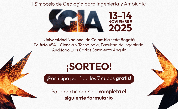 Sorteo de 1er Simposio de Geología para Ingeniería y Ambiente (SGIA)